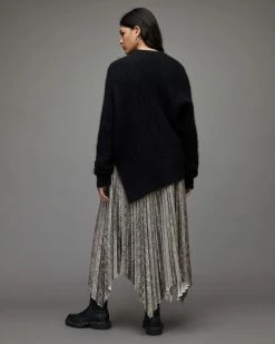 Best Sale π Phia Snake Maxi π Skirt Silver π€© 11 Best Sale π Phia Snake Maxi π Skirt Silver π€© -Tailoring Sales WS018V 34 5 1