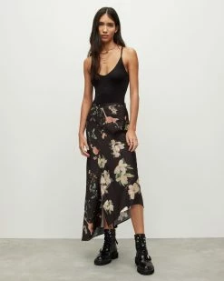 Discount 🧨 Luisa Fabia Midi 👗 Skirt Black ⭐ -Tailoring Sales WS020Y 5 3 1