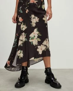 Discount 🧨 Luisa Fabia Midi 👗 Skirt Black ⭐ -Tailoring Sales WS020Y 5 4 1