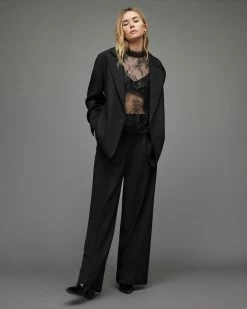 Best deal ❤️ Corin Oversized Blazer Black 🌟 -Tailoring Sales WT006Y 5 3