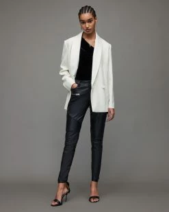 Promo 🎁 Tux Double Breasted Blazer Ivory White ✨ -Tailoring Sales WT045X 4596 3