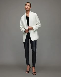 Promo 🎁 Tux Double Breasted Blazer Ivory White ✨ -Tailoring Sales WT045X 4596 4