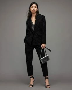 Best deal 😀 Laila Leo Blazer Black 🔥 -Tailoring Sales WT051X 5 3