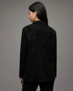 Best deal 😀 Laila Leo Blazer Black 🔥 -Tailoring Sales WT051X 5 6