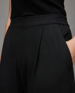Cheapest 🤩 Aleida Jersey Trousers Black ❤️ -Tailoring Sales WT111V 5 3