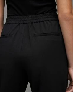 Cheapest 🤩 Aleida Jersey Trousers Black ❤️ -Tailoring Sales WT111V 5 4