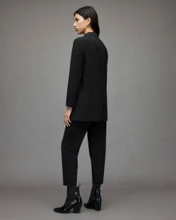 Cheapest 🤩 Aleida Jersey Trousers Black ❤️ -Tailoring Sales WT111V 5 6