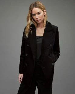 Promo ✔️ Adlai Corduroy Relaxed Blazer Black 🌟 -Tailoring Sales WT112V 5 4