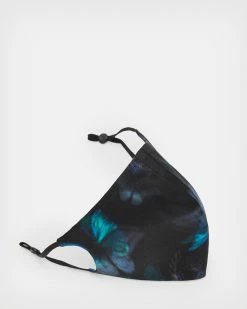 Buy 🧨 Ceres Silk Blend Face Mask Black 😉 -Tailoring Sales WV502X 5 4