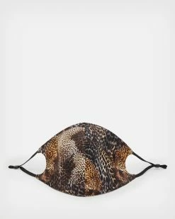 Deals ✨ Emelia Silk Blend Face Mask Natural Brown 🤩