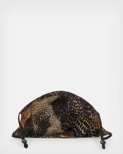 Deals ✨ Emelia Silk Blend Face Mask Natural Brown 🤩 -Tailoring Sales WV505X 7094 6