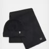 Outlet 😍 Logan Brushed Beanie And Scarf Gift Set Black 🌟