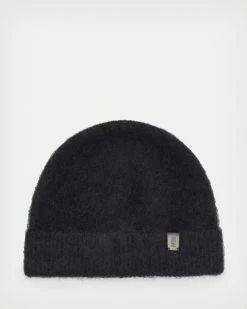 Outlet 😍 Logan Brushed Beanie And Scarf Gift Set Black 🌟 -Tailoring Sales WV655X 5 3