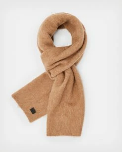 Best deal 🥰 Logan Brushed Beanie And Scarf Gift Set Basket Brown 🌟 -Tailoring Sales WV658X 7826 4