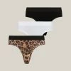 Buy 🛒 Betha Kiku Thong 3 Pack MULTI/FUR BROWN 🎉 -Tailoring Sales WW007V 7618 1