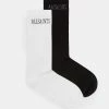 Buy 🧨 State Logo 🧦 Socks 2 Pack Black/White 👍