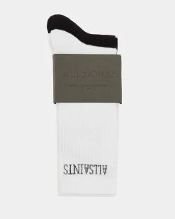 Buy 🧨 State Logo 🧦 Socks 2 Pack Black/White 👍 -Tailoring Sales WW505W 250 3