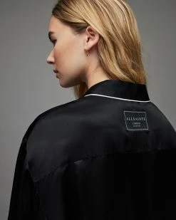 Best reviews of 🌟 Sofi Silk Blend Pyjama Top Black ❤️ -Tailoring Sales WX005V 5 5