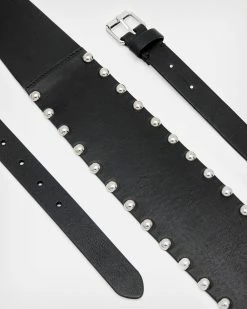 Wholesale 🔥 Alcor Leather Belt Black 🛒 -Tailoring Sales WZ052R 5 4