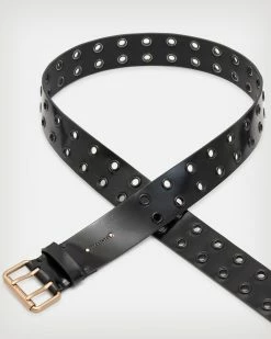 Hot Sale ✔️ Iryna Patent Leather Belt BLACK/MATTE/BRASS 🔥 10 Hot Sale ✔️ Iryna Patent Leather Belt BLACK/MATTE/BRASS 🔥 -Tailoring Sales WZ615X 8081 4