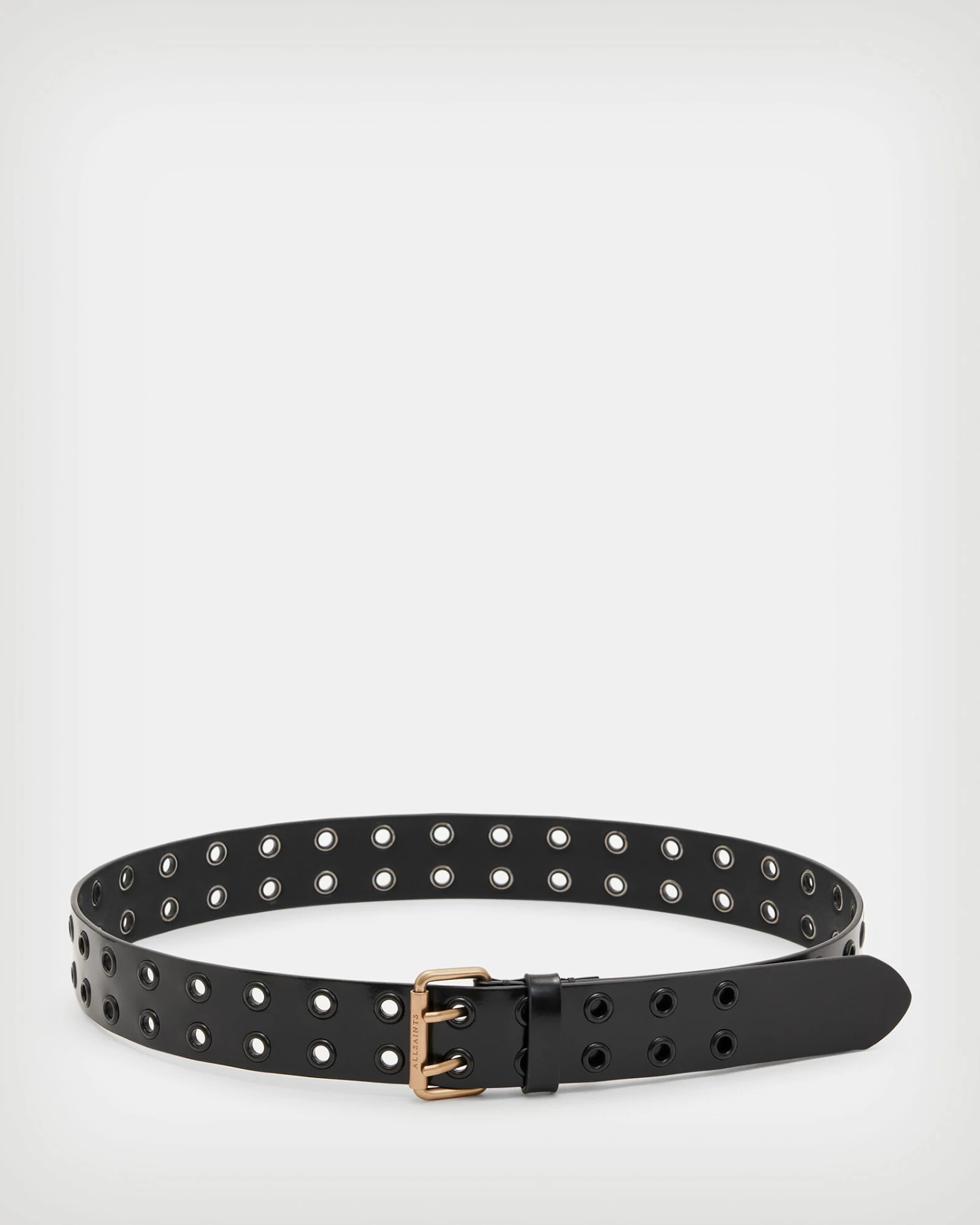 Hot Sale ✔️ Iryna Patent Leather Belt BLACK/MATTE/BRASS 🔥 7 Hot Sale ✔️ Iryna Patent Leather Belt BLACK/MATTE/BRASS 🔥 - Image 5